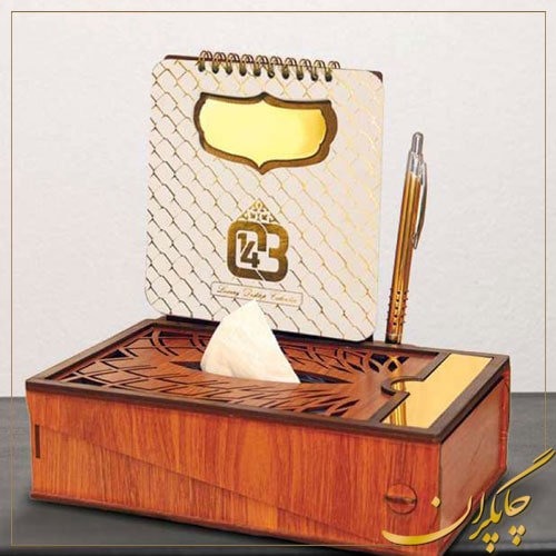 تقویم رومیزی چوبی